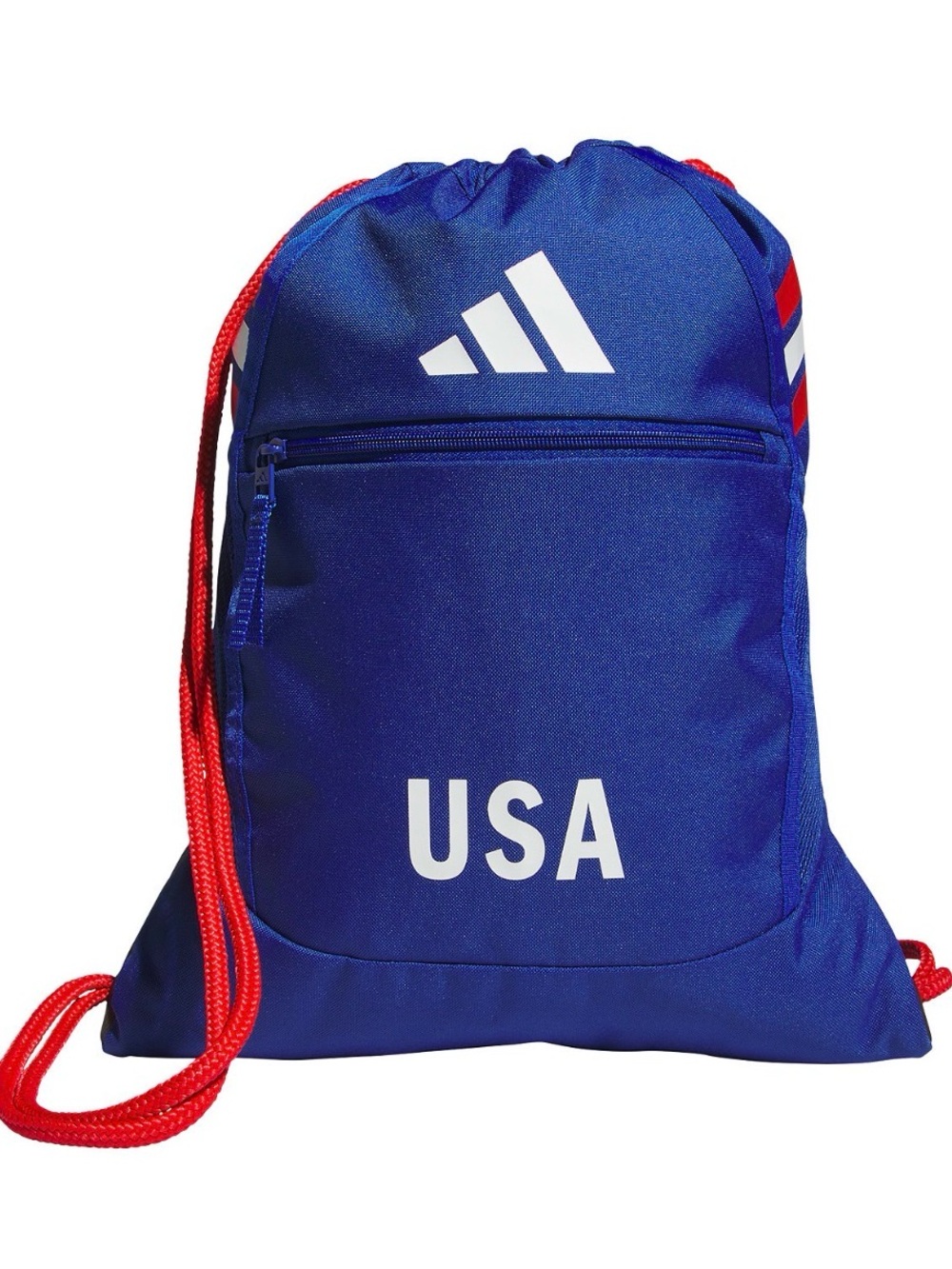 USA Adidas drawstring bag.